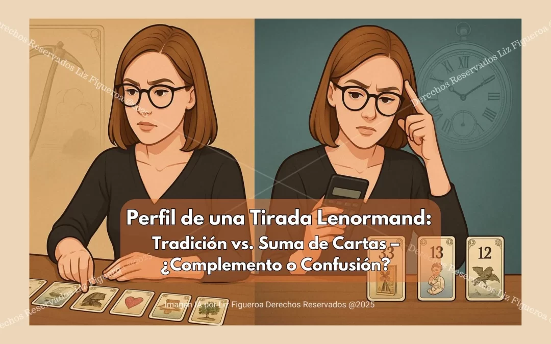 Perfil de una Tirada Lenormand: Tradición vs. Suma de Cartas – ¿Complemento o Confusión?