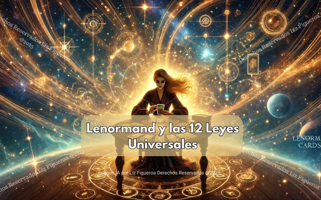 Lenormand y las 12 Leyes Universales: Cuando el Destino y la Espiritualidad se dan la Mano